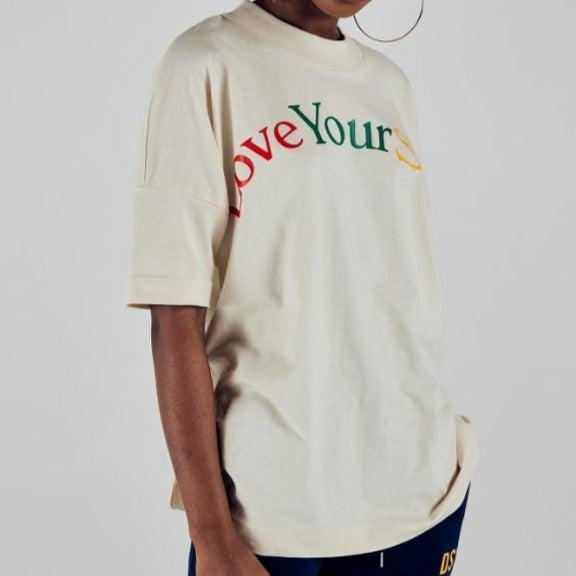LoveYourSelf RGY Raw T Shirt